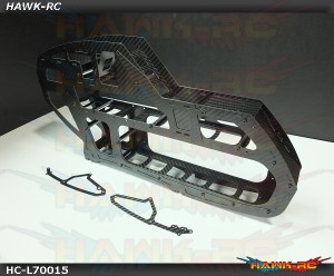 Hawk Creation 1.5mm Complete Main Frame For LOGO 700 